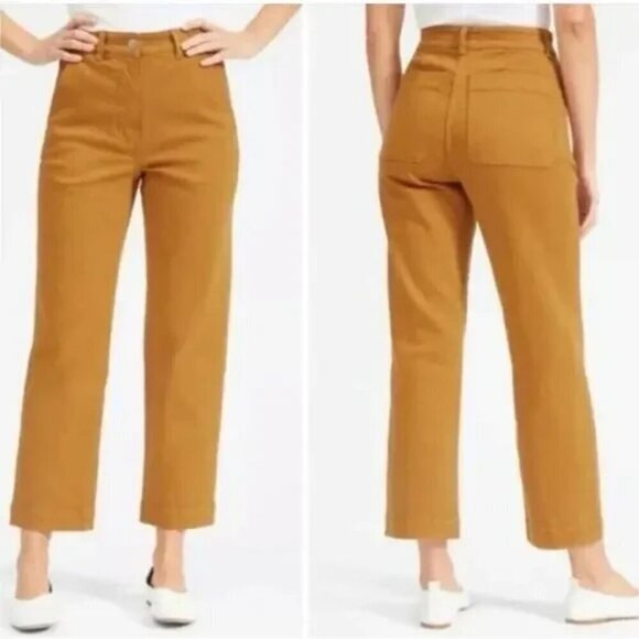 Everlane Pants - Everlane - Cropped Straight Regular Jeans - size 2